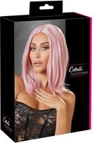 boba lt - Cottelli Accessoires Rožinė Perukas, bobas, rožinė - 1 nuotrauka