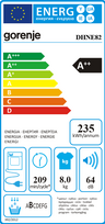 0 55 a - Gorenje DHNE82 - 3 nuotrauka