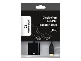 adapteris hdmi to displayport - Gembird Adapter DisplayPort / HDMI Black - 3 nuotrauka