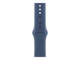 laikrodis sidabrines - Apple Watch SE GPS + Cellular 44mm Sidabrinis (Silver) Aluminium su Džinsine (Denim) Sportine Juostele - M/L - 3 nuotrauka