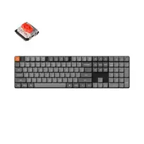 klaviatura mechanine keychron - Keychron K5 Max, QMK/VIA, belaidė, mechaninė, Raudona (Red), Juoda (Black) - 1 nuotrauka