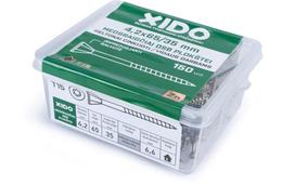 Medsraigčiai XIDO, 4,2 x 65 mm, OSB plokštei, geltonai cinkuoti, 150 vnt., TORX15