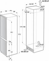 gorenje juoda - Gorenje NRKI517E61WF - 2 nuotrauka