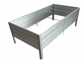 ermitazas - Pakelta lysvė KLASIKA GARDEN, cinkuota: Pasirinkimas - 150 x 75 x 30 cm - 1 nuotrauka