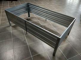 ermitazas - Pakelta lysvė KLASIKA GARDEN, cinkuota: Pasirinkimas - 150 x 75 x 30 cm - 2 nuotrauka