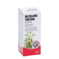 geriamas - VALERIJONŲ TINKTŪRA VALENTIS, 1ml/ml, 50 ml, Geriamasis tirpalas, N1 - 2 nuotrauka