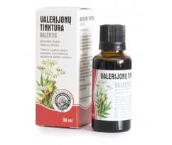 VALERIJONŲ TINKTŪRA  VALENTIS, 1 ml / ml, 30 ml, Geriamasis tirpalas, N1
