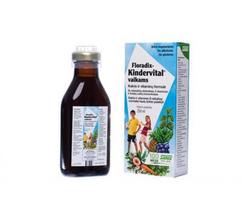 skystis - FLORADIX KINDERVITAL vaikams, 250 ml+matavimo indelis - 2 nuotrauka
