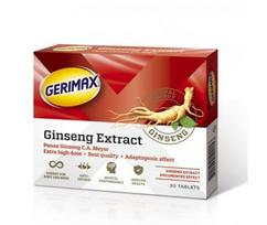 ginseng - GERIMAX GINSENG EXTRACT, 30 tablečių - 2 nuotrauka