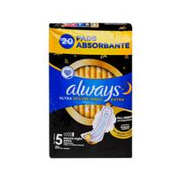 iklotai always - ALWAYS Ultra Secure Night Extra, 20 vnt. - 2 nuotrauka