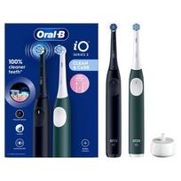 oral b duo - Oral-B iO Series 2 Night Juodas (Black)/ Calm Rožinė (Pink) su 2. Handstück - 2 nuotrauka