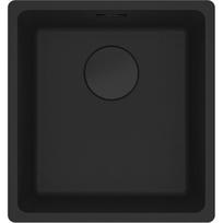 plautuve po stalvirsiu franke - Franke Maris MRG 110-37, Juoda matinė (Black Matt) - 1 nuotrauka