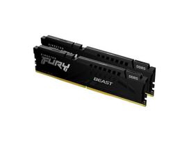ddr5 64gb ram - Kingston FURY Beast, DDR5, 64 GB (2x32 GB), 6000 MHz, CL30, Juodas (Black), EXPO - 2 nuotrauka