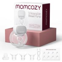 pientraukis - MOMCOZY S9 PRO viengubas nešiojamas belaidis pientraukis (pilkas) - 2 nuotrauka
