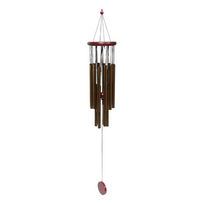 OEM Vėjo varpeliai, bronza ir raudonmedis, maži (Bronze and Rosewood)