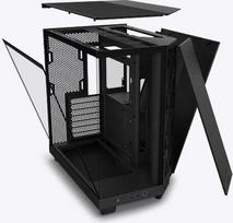nzxt case - NZXT H6 Air Flow Midi Tower, Juoda - 3 nuotrauka