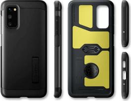 action 4 adventure combo - SPIGEN TOUGH ARMOR GALAXY S20 FE Juodas - 2 nuotrauka