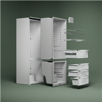 saldytuvai - Electrolux E6MNCE19S - 5 nuotrauka