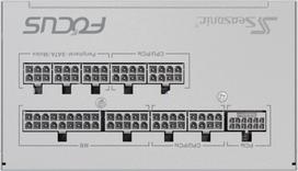 psu white - Seasonic Focus GX-1000 1000 W, 13.5 cm - 4 nuotrauka