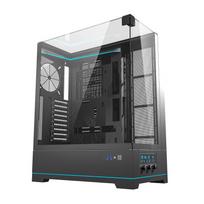 darkflash computer case - Darkflash DY450L Black (Juodas) - 1 nuotrauka