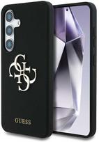 Guess "Silicone Big 4G Logo Bottom Script Galaxy S25" Black