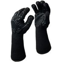 griliaus pirstines - Karščiui atsparios pirštinės Zyle Kamado ZY3518BL, juodos (Black) - 2 nuotrauka