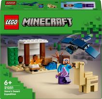 senukai minecraft lego - LEGO Minecraft Styvo ekspedicija dykumoje 21251 - 1 nuotrauka