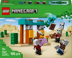senukai minecraft lego - LEGO Minecraft The Illager Desert Patrol 21267 - 1 nuotrauka