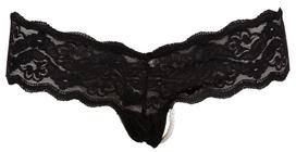 stringai moterims - Seksualios kelnaitės Pearl - 6 nuotrauka