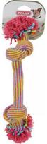 Zolux Coloured 2-Knot Rope Toy 30cm