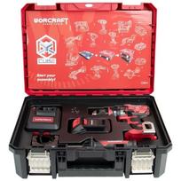 akumuliatorinis suktuvas kalimu - Worcraft CHDS20LIBHX, 20 V, LI-ION - 2 nuotrauka