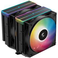 ausintuvas am4 - Deepcool CPU Cooler AG620 Juodas (Black) ARGB - 1 nuotrauka
