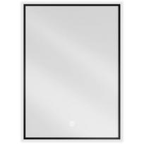 veidrodis su apsvietimu 50 70 - Veidrodis Mexen Erma, su apšvietimu, kabinamas, 50 cm x 70 cm, Juodas (Black) - 2 nuotrauka