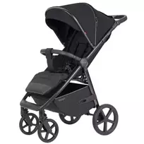 carrello vezimeliai - Sportinis vežimėlis Carrello Bravo Plus, Juodas (Jet Black) - 2 nuotrauka