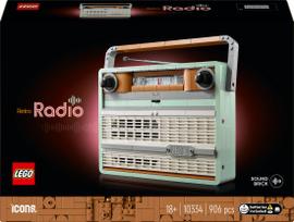 retro radio - LEGO Icons Retro Radio 10334 - 1 nuotrauka