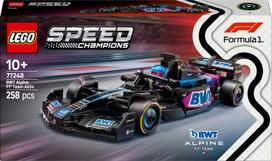 lego f1 team - LEGO Speed Champions BWT Alpine F1 Team A524 lenktyninis automobilis 77248 - 1 nuotrauka