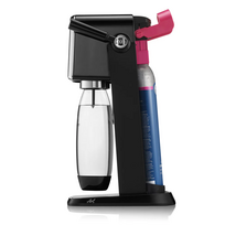 sodastream schwip - SodaStream Art, Juodas + buteliukas SodaStream, 1l, Metalinis + Schwip Schwap Zero SodaStream sirupas, 440ml - 2 nuotrauka