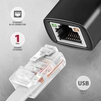 usb tinklo kabelis - Axagon ADE-ARC Karta jungiama į tinklą Gigabit Ethernet adapter, USB-C 3.2 Gen 1, instalacja automatinė - 2 nuotrauka