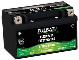 FULBAT FLTX12/14-FLTZ12S/14S 12.8V 8.0Ah 102.4Wh 480A Lithium Ion akumuliatorius