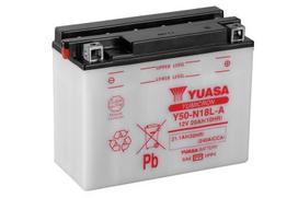 YUASA Y50-N18L-A (52012) 21.1Ah (C20) akumuliatorius