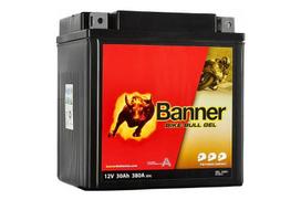 BANNER Bike Bull GEL 30Ah 360A (EN) akumuliatorius