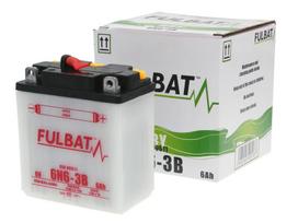 Akumuliatorius Fulbat 6N6-3B, 6.3 Ah 50 A EN 6V
