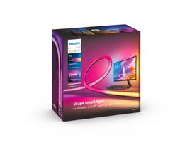 philips hue lightstrip gradient - LED juosta Philips Hue Play Gradient PC Lightstrip, 32''-34'', black/white - 5 nuotrauka