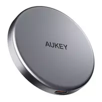 magnetinai pakrovejai - Aukey MagFusion LC-MC10 15W Magnetinis belaidis įkroviklis Juodas (Black) - 1 nuotrauka
