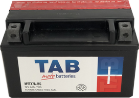 Motociklų akumuliatorius TAB Moto MYTX7ABS, 12 V, 6 Ah, 110 A