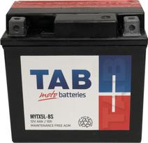 Motociklų akumuliatorius TAB, 12 V, 4 Ah, 70 A