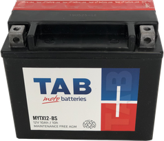 Motociklų akumuliatorius TAB, 12 V, 10 Ah, 180 A