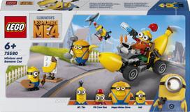 lego car - LEGO Minions Pakalikai ir banano formos automobilis 75580 - 1 nuotrauka