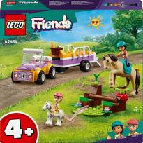 priekaba zirgami - LEGO Friends Žirgo ir ponio priekaba 42634 - 1 nuotrauka