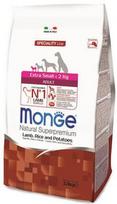 Monge Speciality Line Adult Extra Small Lamb & Rice 2.5kg
